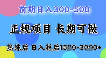 五一节高收益项目，前期做一天收益300-500左右，熟练后日入收益1.5k【揭秘】竹川轻创网-专注分享网络创业项目落地实操课程 – 全网首发_高质量创业项目输出竹川轻创网
